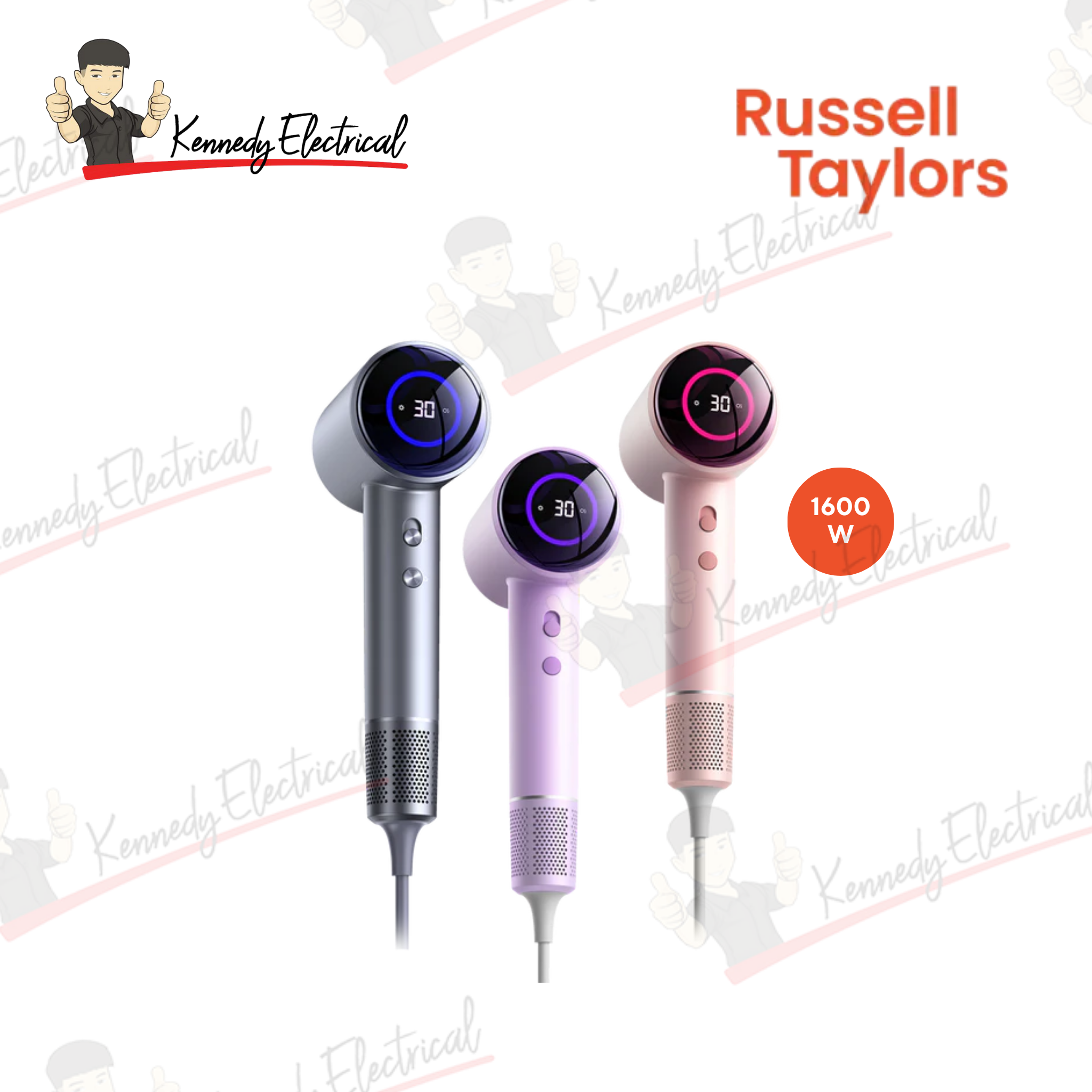 Russell Taylors High Speed Ionic Hair Dryer (HD4)