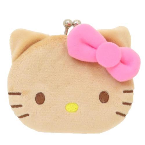 Sanrio Hello Kitty大頭迷你啪啪散子袋銀包 