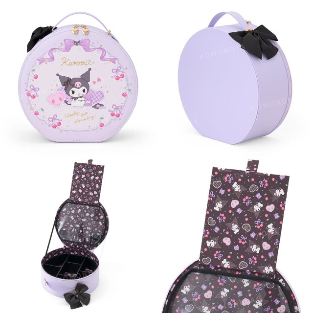 Sanrio 圓形硬殼手提化妝箱 