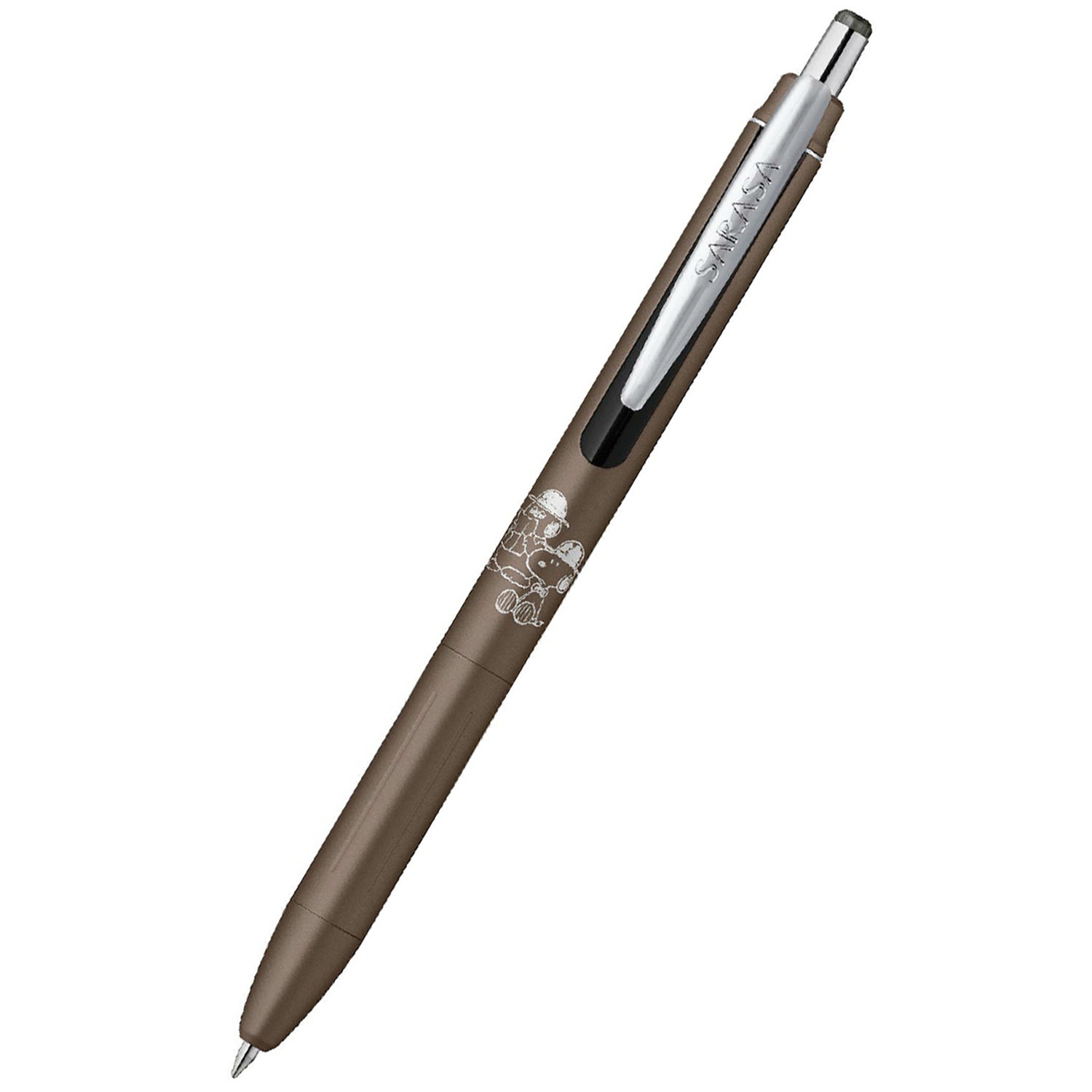 現貨｜限定 Snoopy & Olaf Zebra SARASA Grand 金屬筆桿 0.5mm 黑色 Black 啫喱筆 (P-JJ57-SN26-BK2)