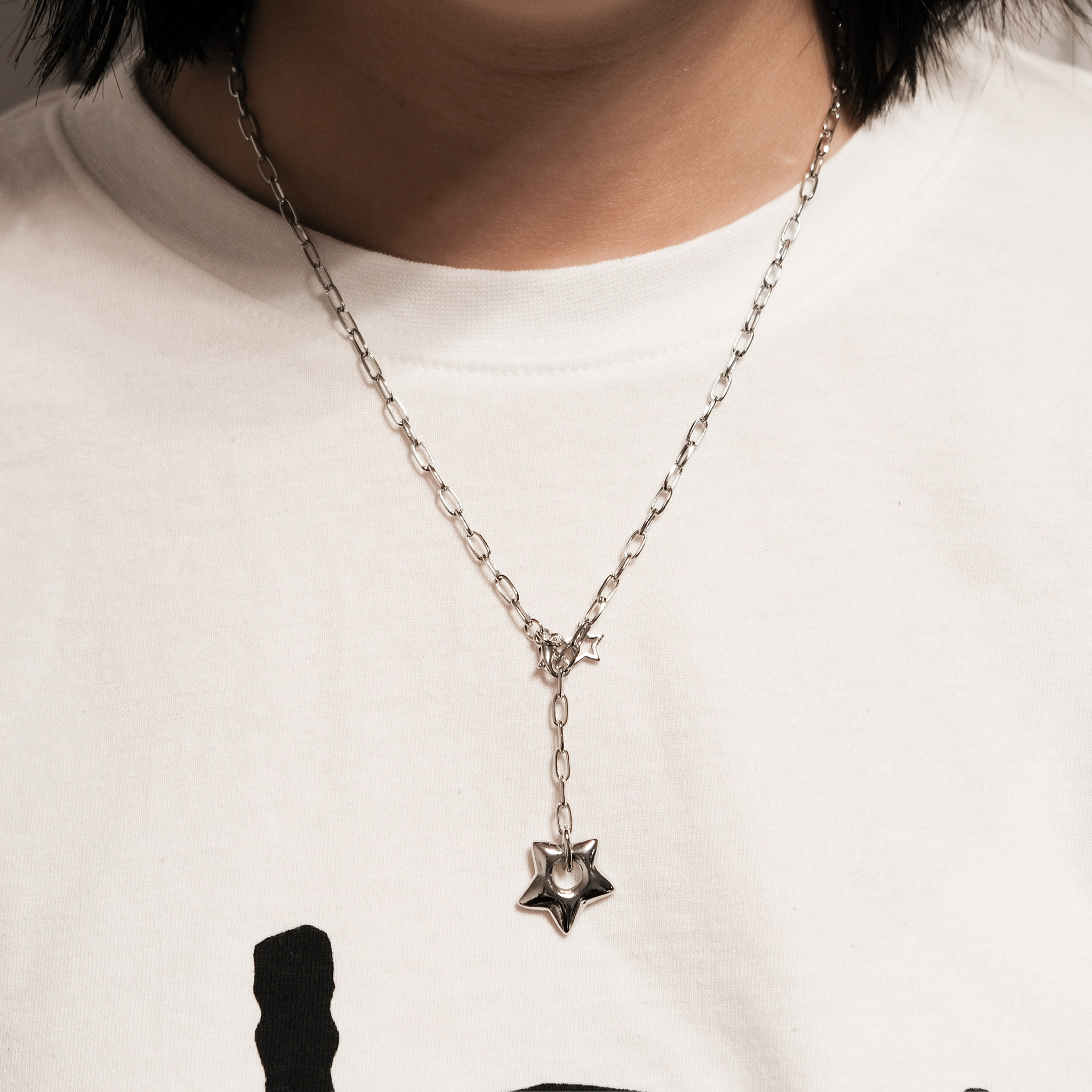 空心星星頸鏈
