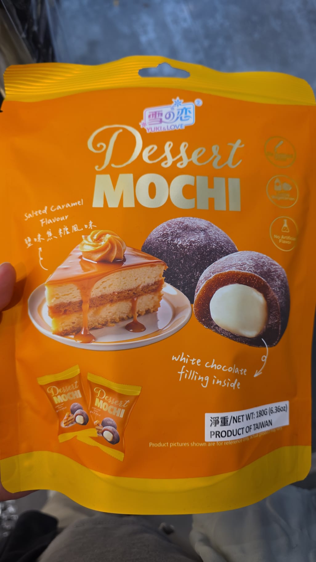 mochi salted caramel