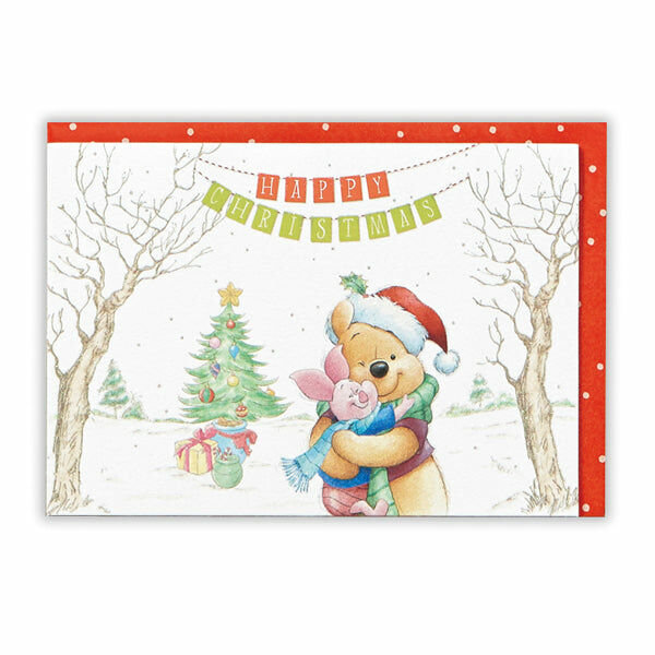 [現貨] [日本直送] POOH AND FRIENDS ｜ 立體聖誕咭 {TF2310085}