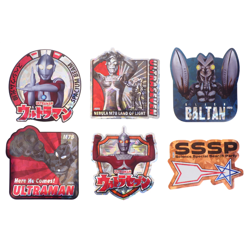 Ultraman Laser Paper Sticker 鐳射貼紙