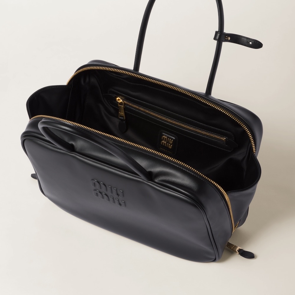 Miu Miu 女士 logo標識三代手提包均碼碼常規、34cm*10cm*23cm 