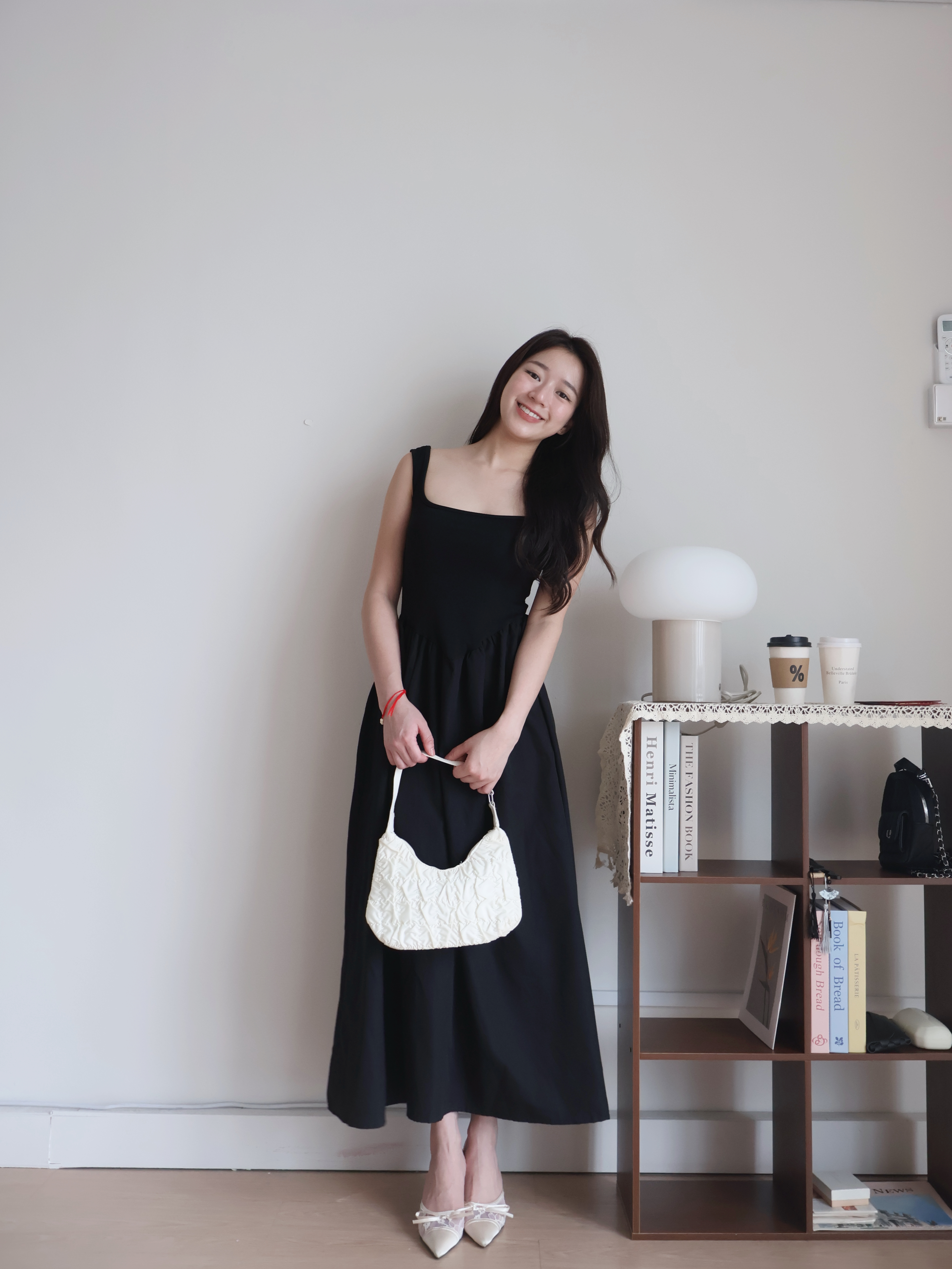 SL35 Black Maxi Dress