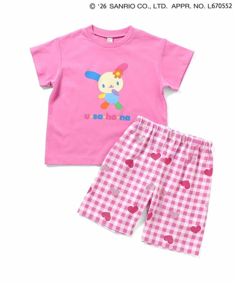 🇯🇵預訂 日本直送🇯🇵Apres les cours x Sanrio系列七色人物印花清涼觸感短袖家居服上下套裝