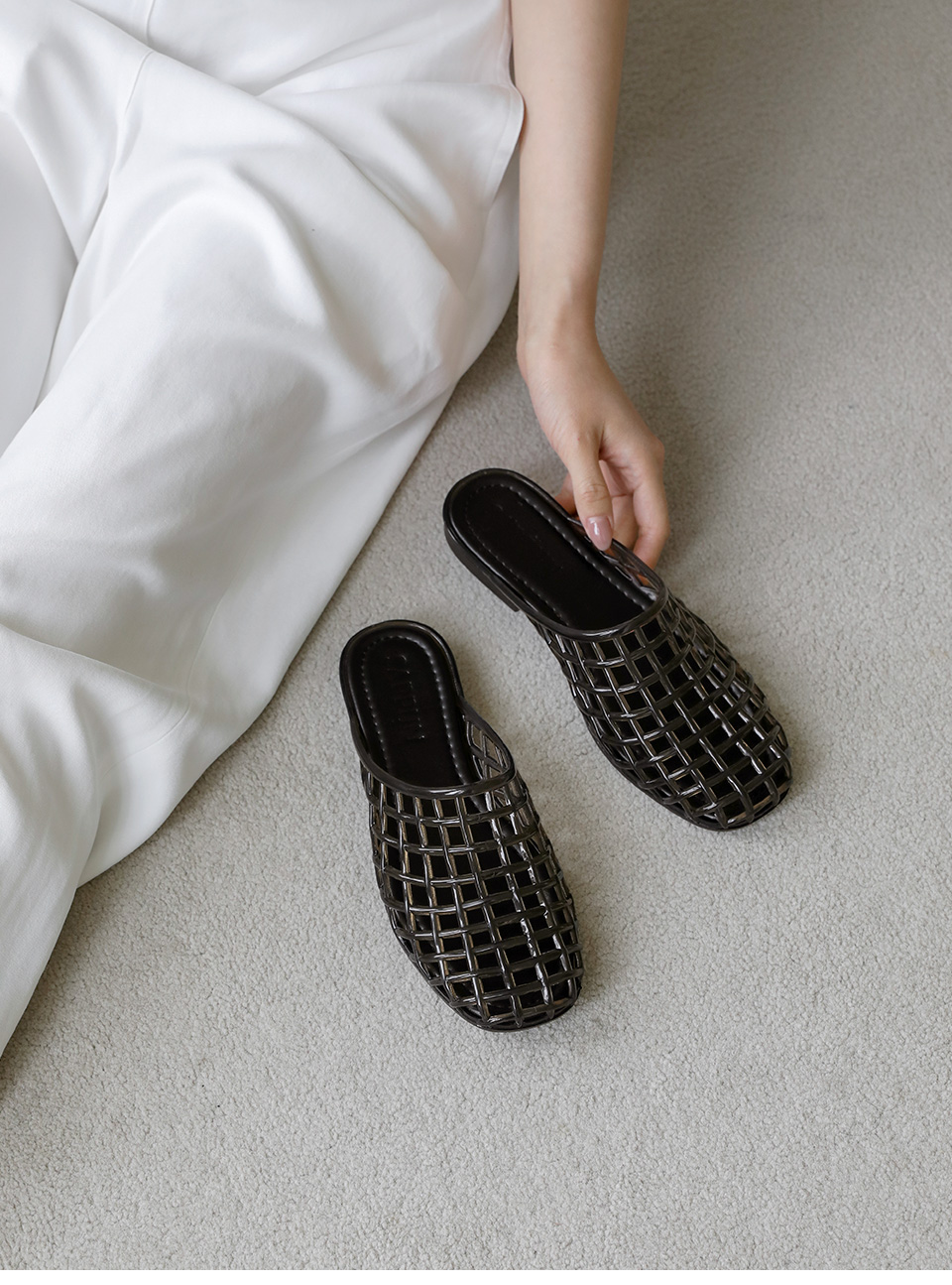 [代購] Sappun Elua Jelly Slippers (1cm)