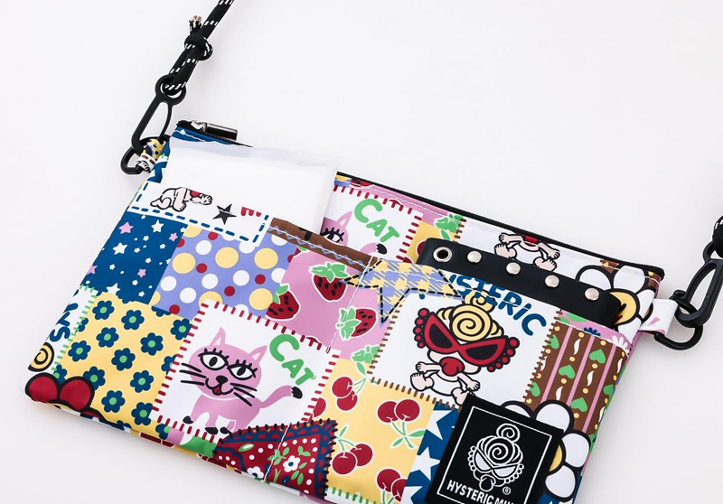 HYSTERIC MINI SQUARE BAG & SACOCHE BOOK SCRAP PATCHWORK ver. 9784299075833