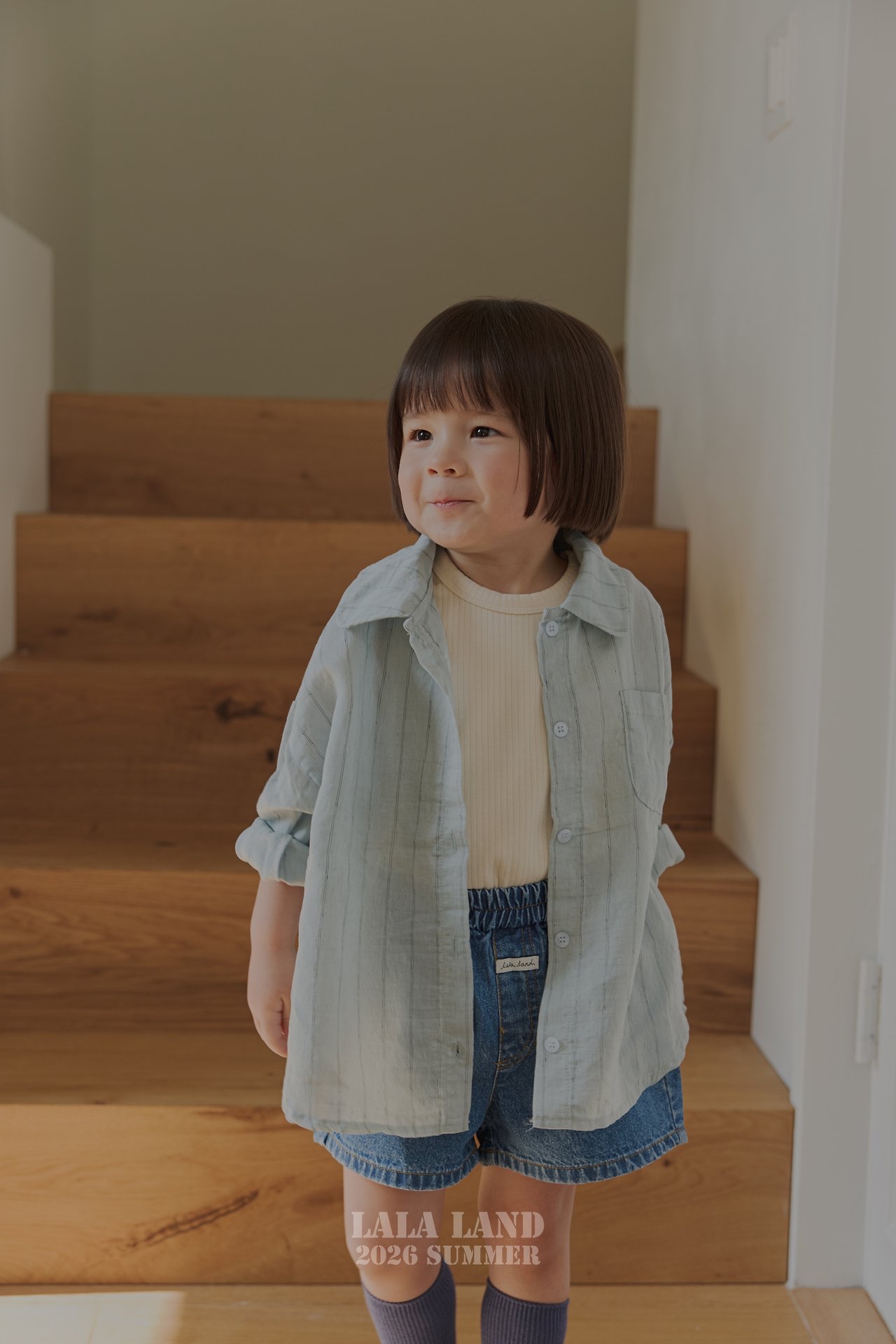 Lalaland | 超薄shirt (Blue L105-112)