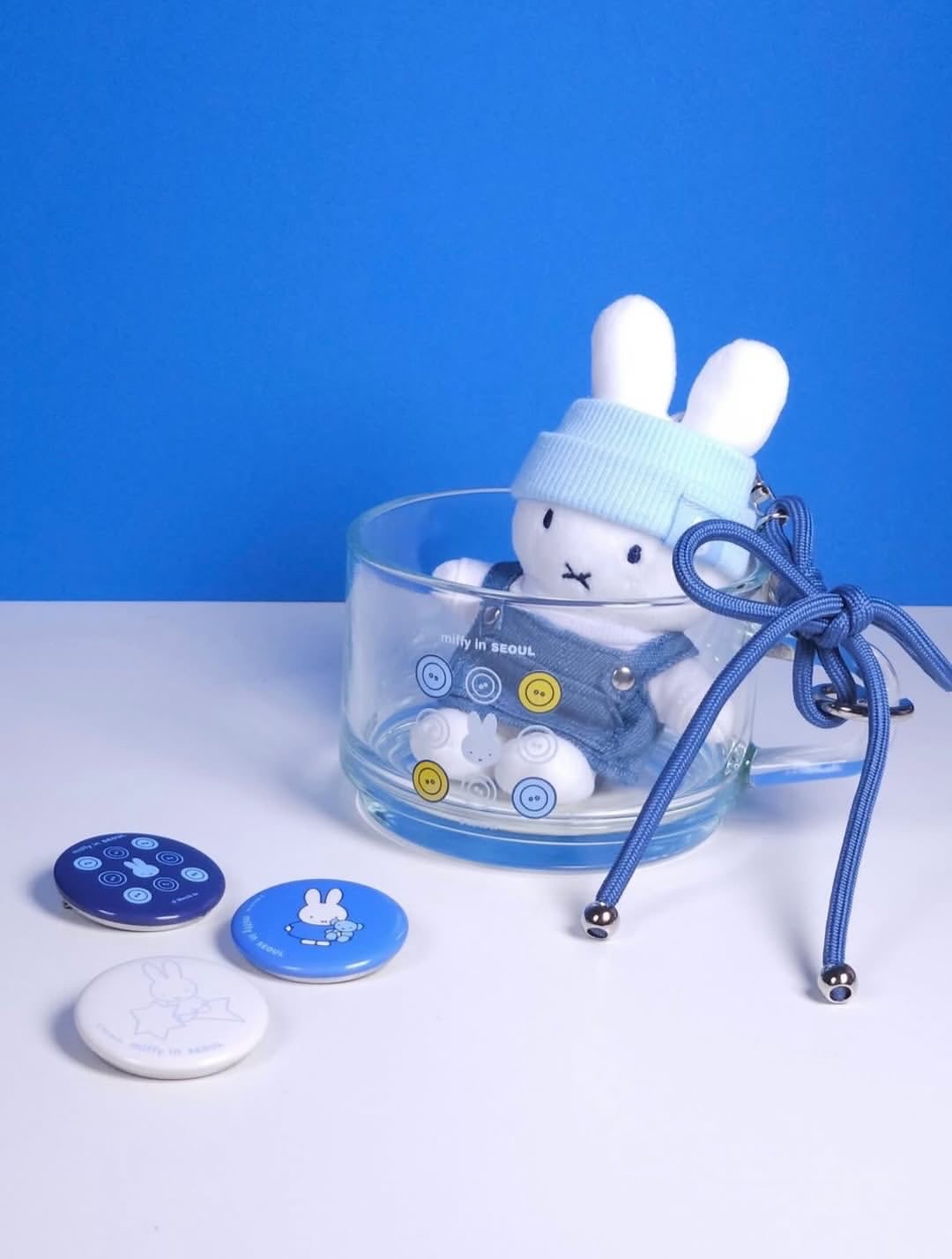 （約4月底到貨）🇰🇷韓國限定Miffy Seoul Denim Edition系列匙扣公仔掛飾（$168