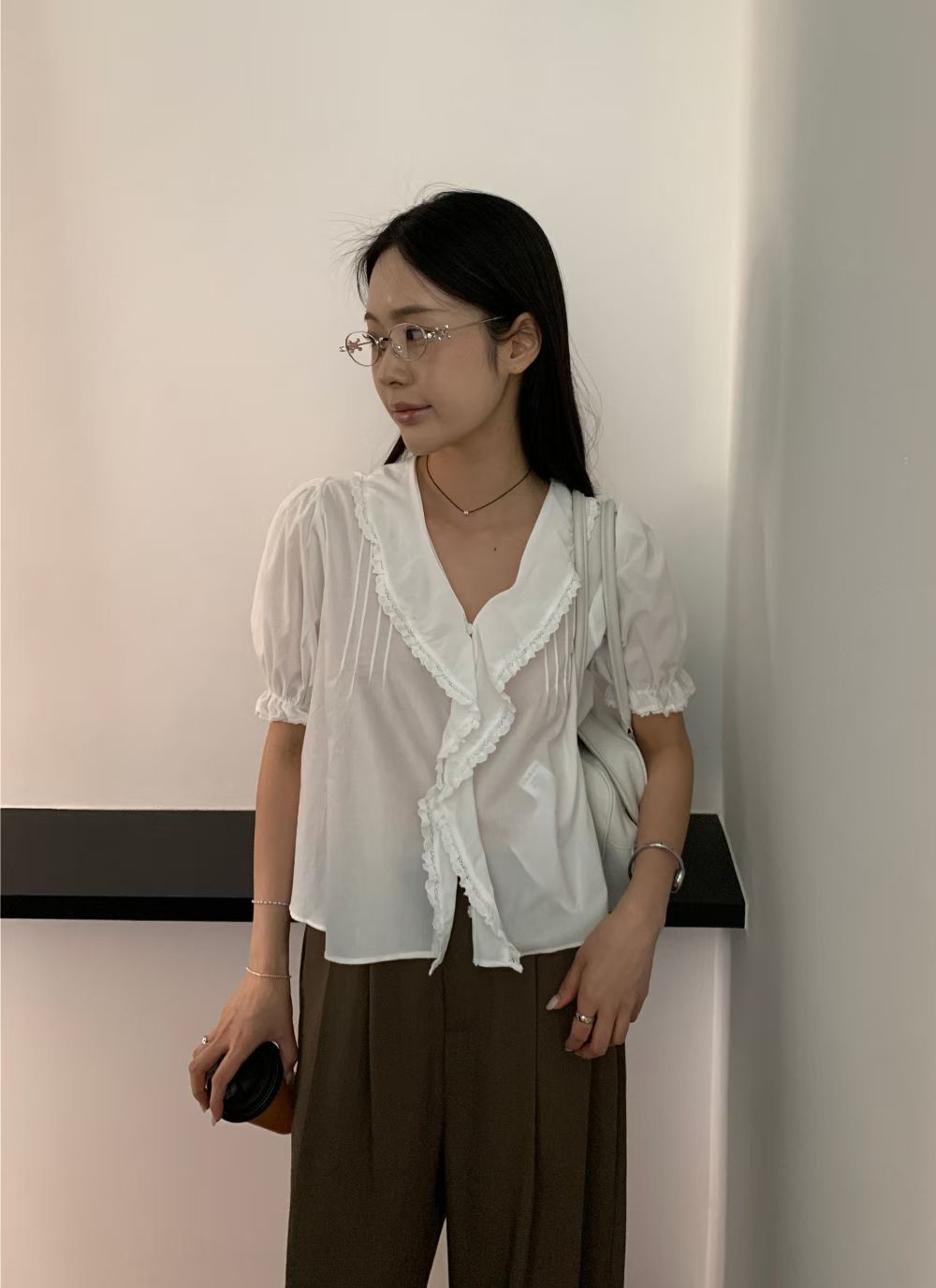 🇰🇷東大門女裝 | ruffle blouse