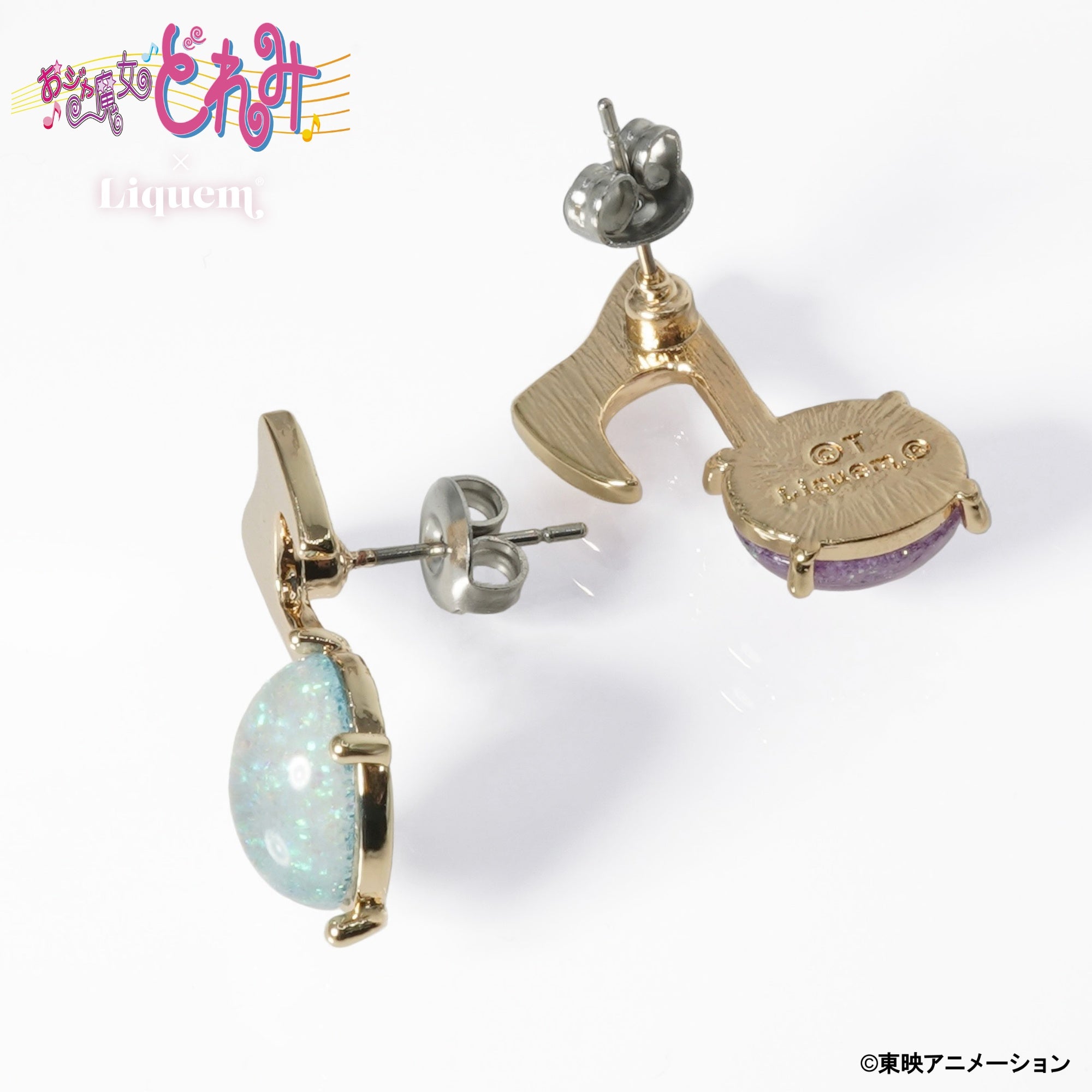 小魔女DoReMi 日本限定 Liquem 愛子&音符 耳飾(耳針/耳夾) #P-DOG0976 [Liquem] (PRE-ORDER) [2026/09]