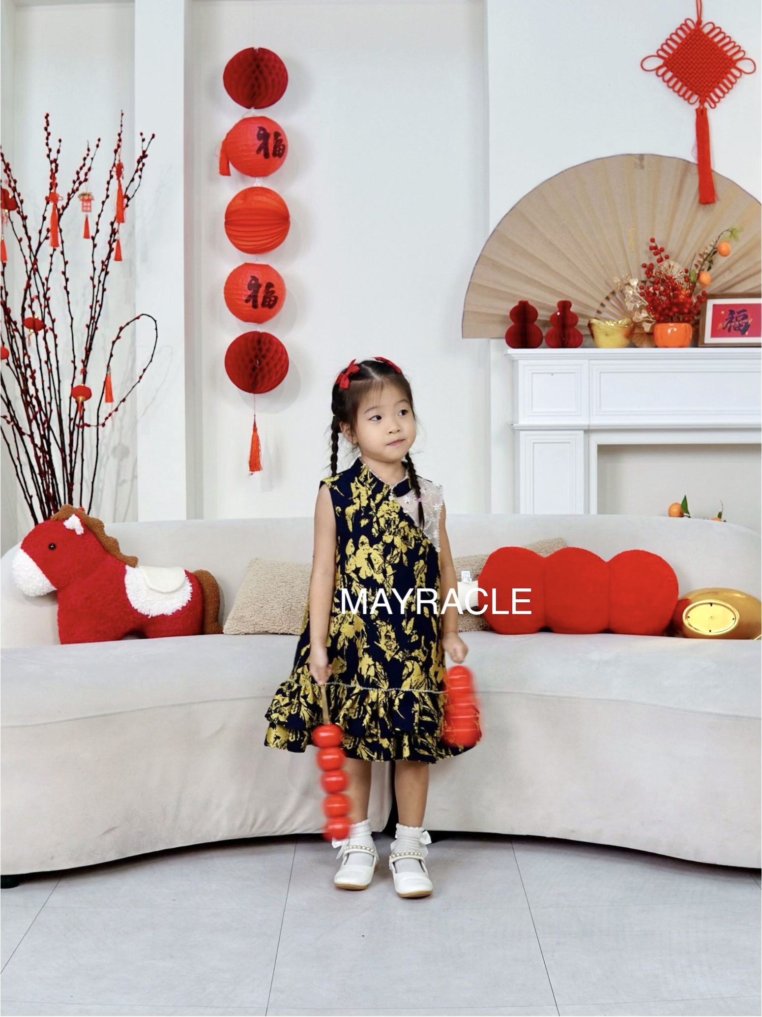 [PRE-ORDER] CNY 2027 Shen (盛) Girl Cheongsam