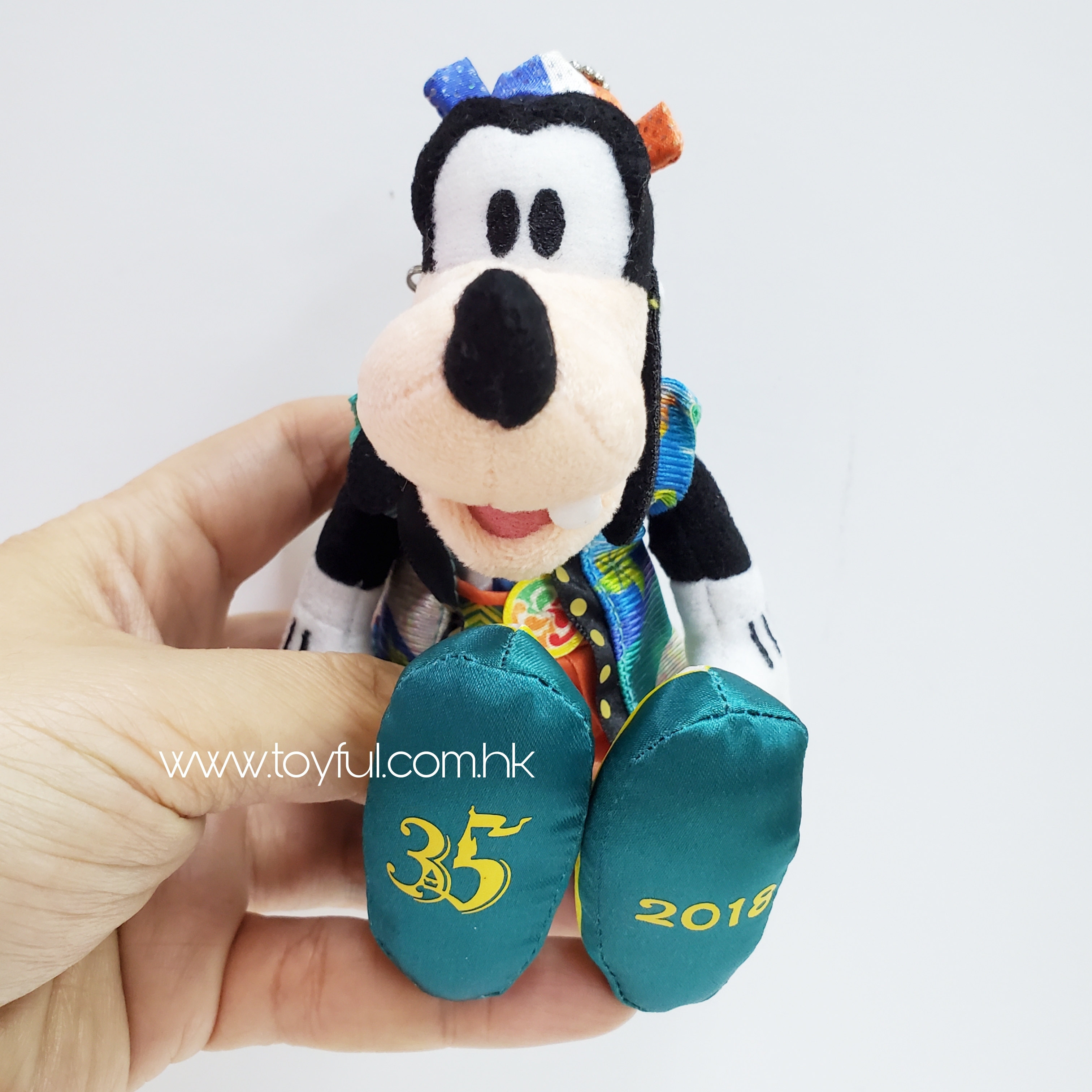 [現貨] [東京迪士尼] 夏祭2018系列 ｜35週年｜GOOFY | 吊飾 {TF2303007}