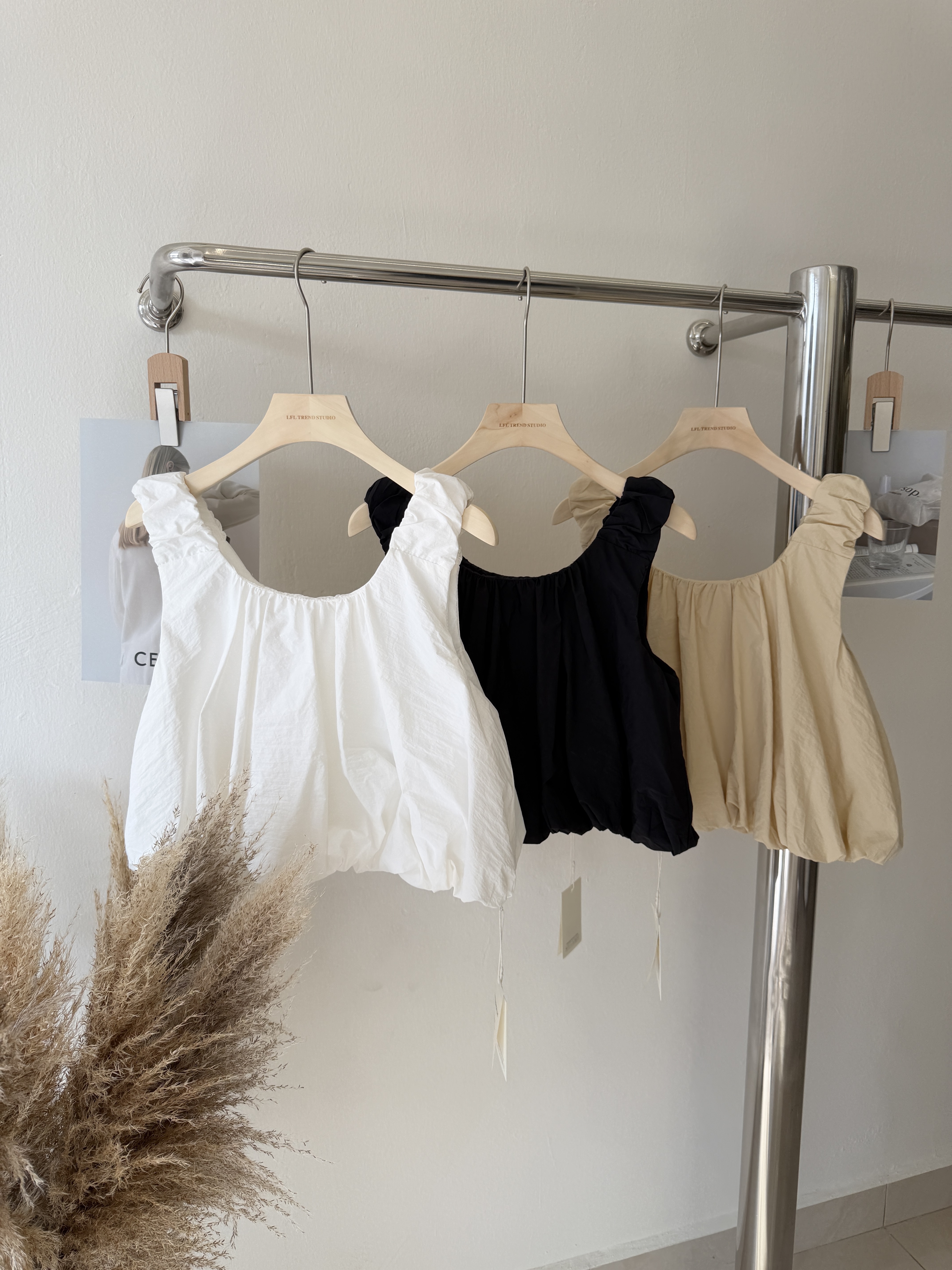 6546 韩系少女感花苞背心