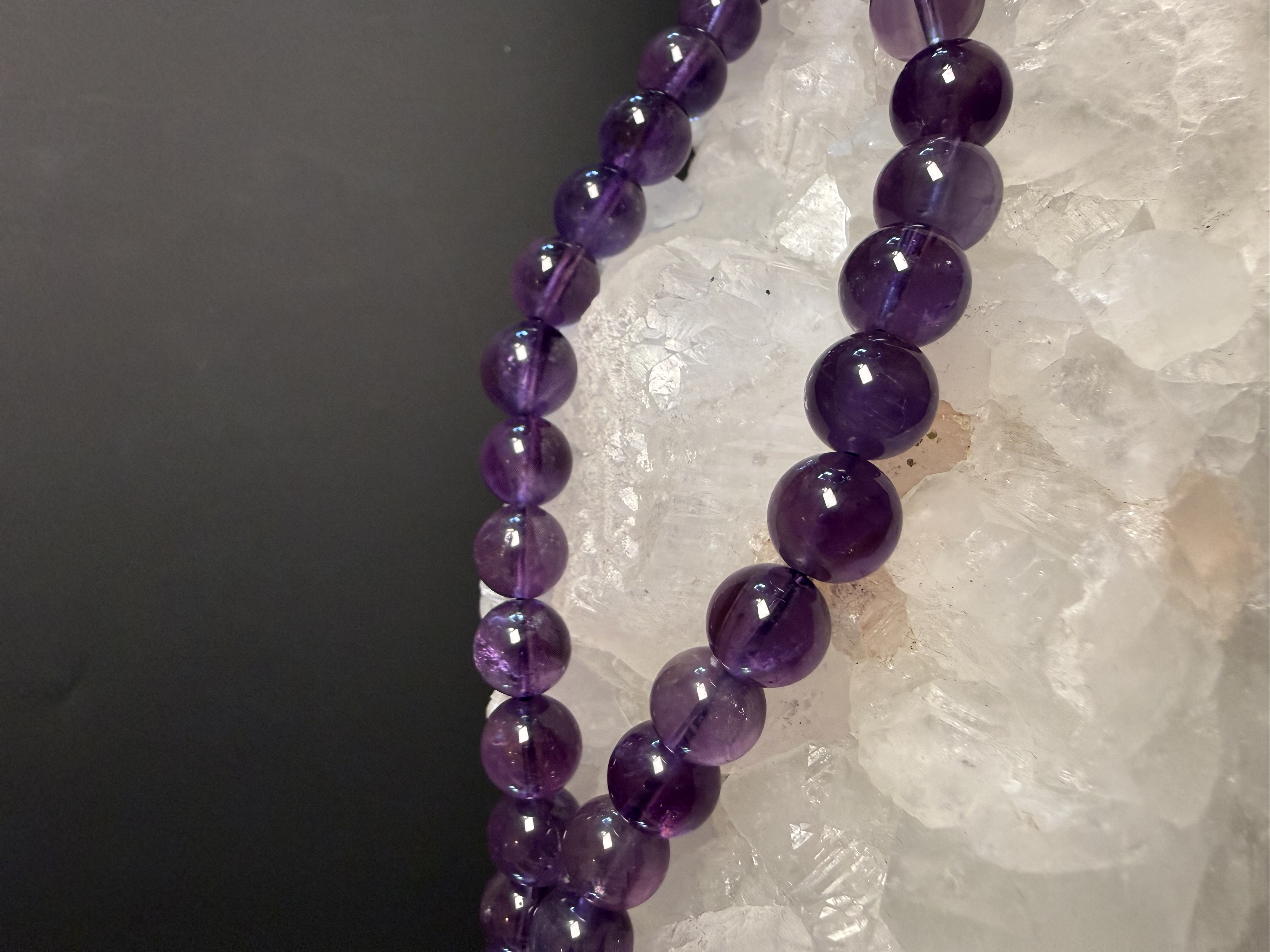 紫水晶手串｜Amethyst Bracelet｜10mm