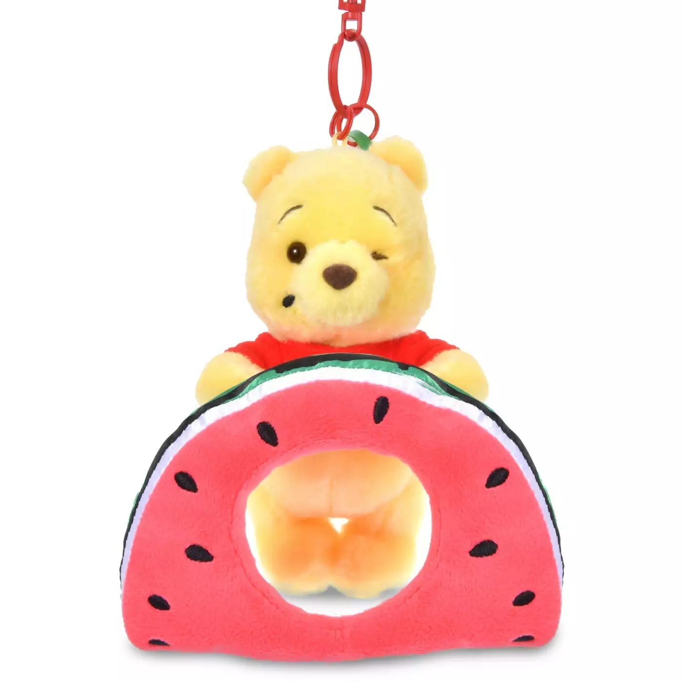 🌸 【預訂】Pooh 可愛西瓜造型公仔掛飾 - Loves Watermelon