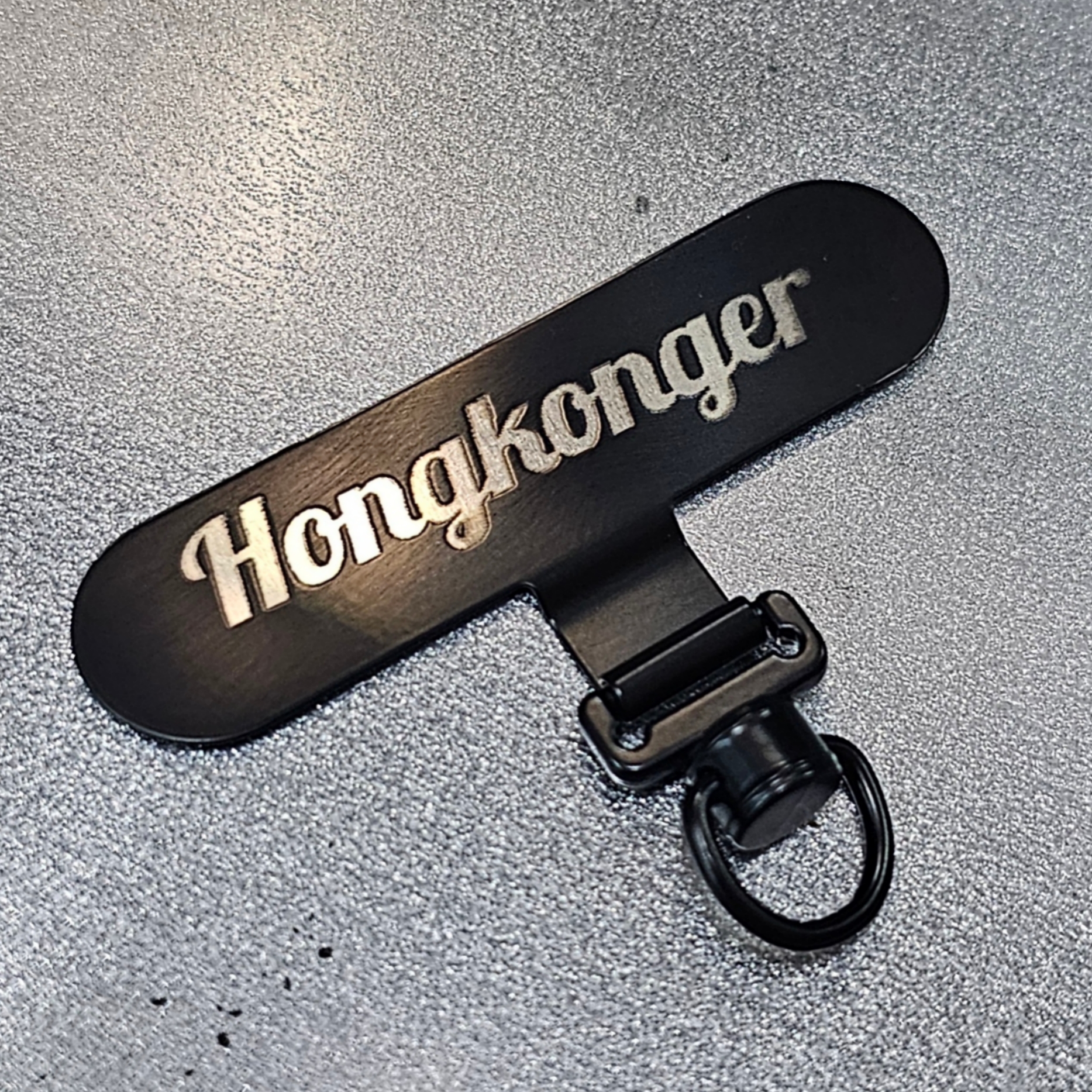 HONGKONGER 金屬電話背掛牌