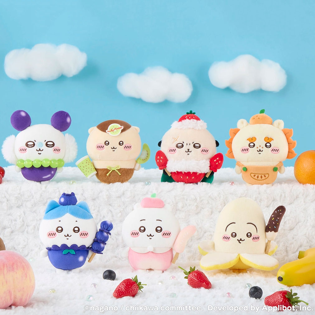 現貨｜ちいかわ Chiikawa Pocket 飛鼠 Momonga 水果 日版 毛公仔 吊飾 掛件 (388432)