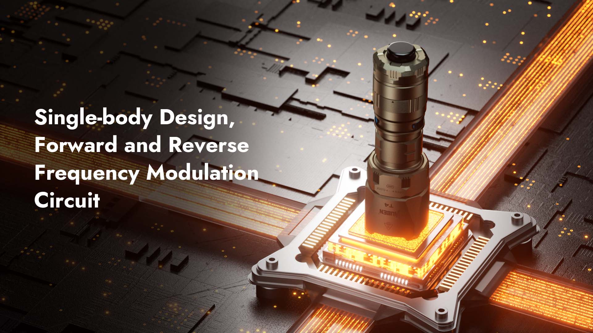 Wuben T4 戰術／執勤手電筒