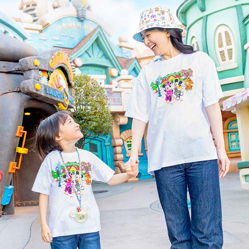 預訂 樂園限定 Tokyo DisneyLand 43rd Anniversary Tee 漁夫帽 吹泡泡連掛繩