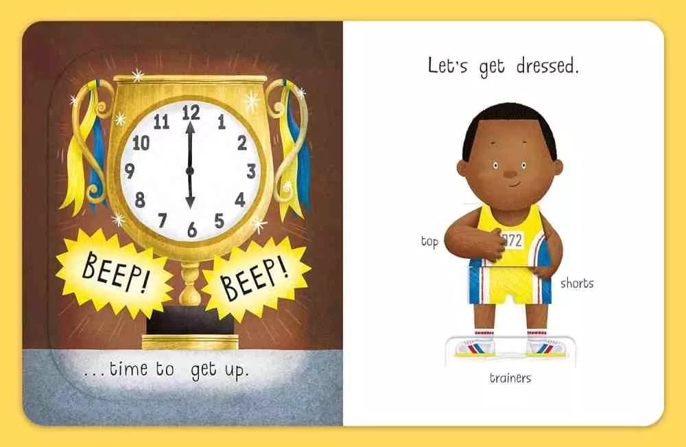 Busy Day: Athlete: An action play book