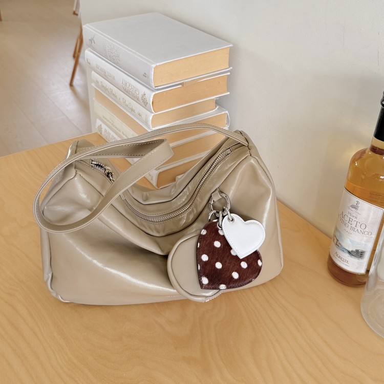  【26SS】 預訂_Heart Mirror Keyring By Bucks & leather