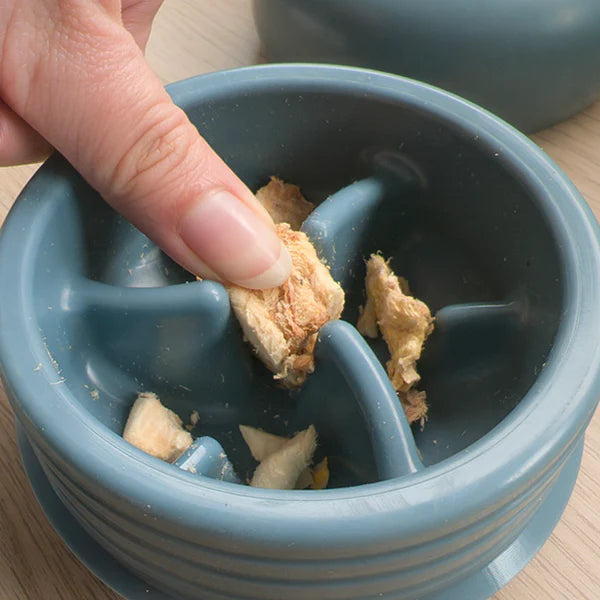 Lunoji｜Pebble 滾滾樂 - 二合一慢食漏食玩具