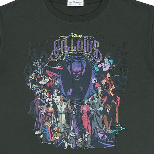 【預訂】TDR Disney Halloween 2026 - Villains tee (unisex)