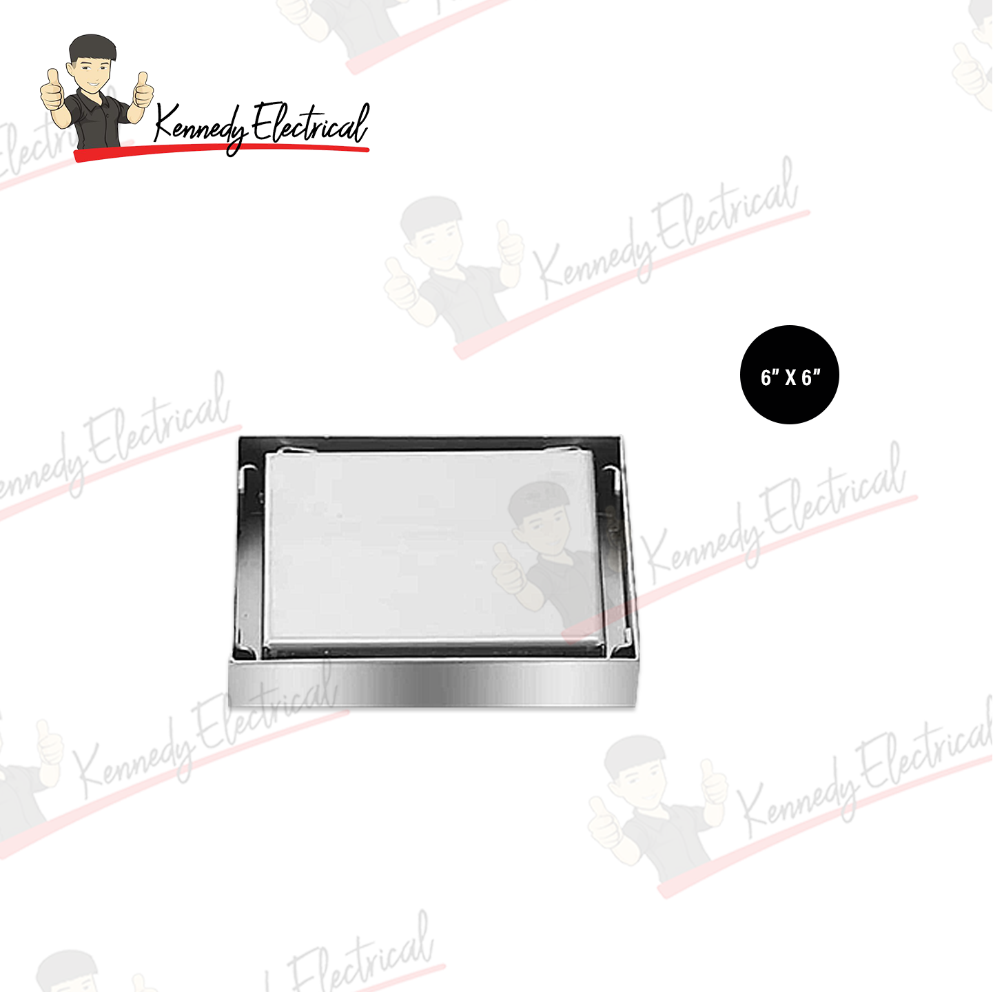 Otosani 6" X 6" Stainless Steel Smell Prevent Grating H/L (Xs-04#) W46-12