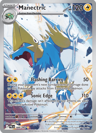 Pokemon TCG Pitch Black - Manectric-089/084