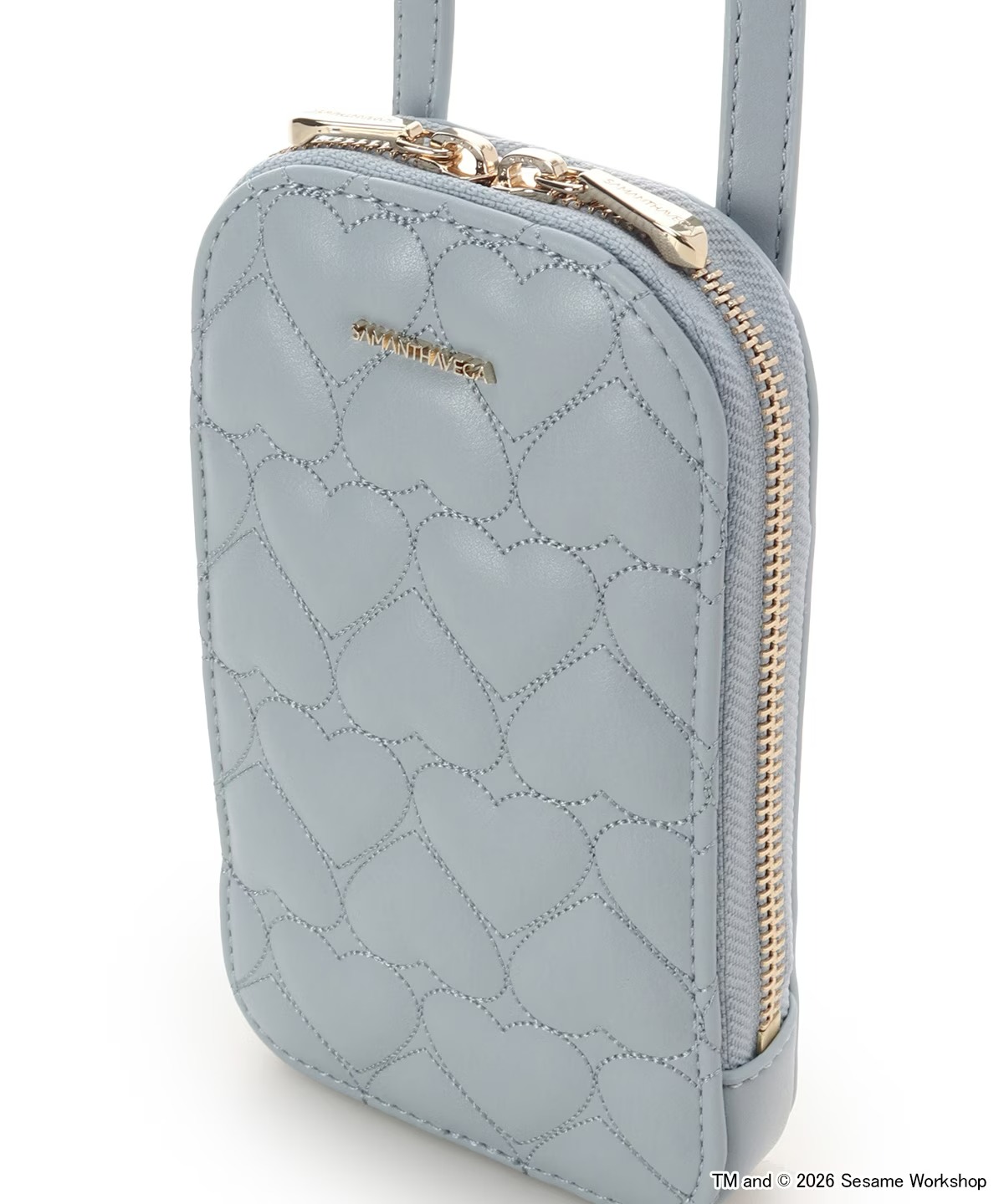 🌸 【預訂】Cookie Monster Smartphone Shoulder Bag - SAMANTHAVEGA x SESAME STREET