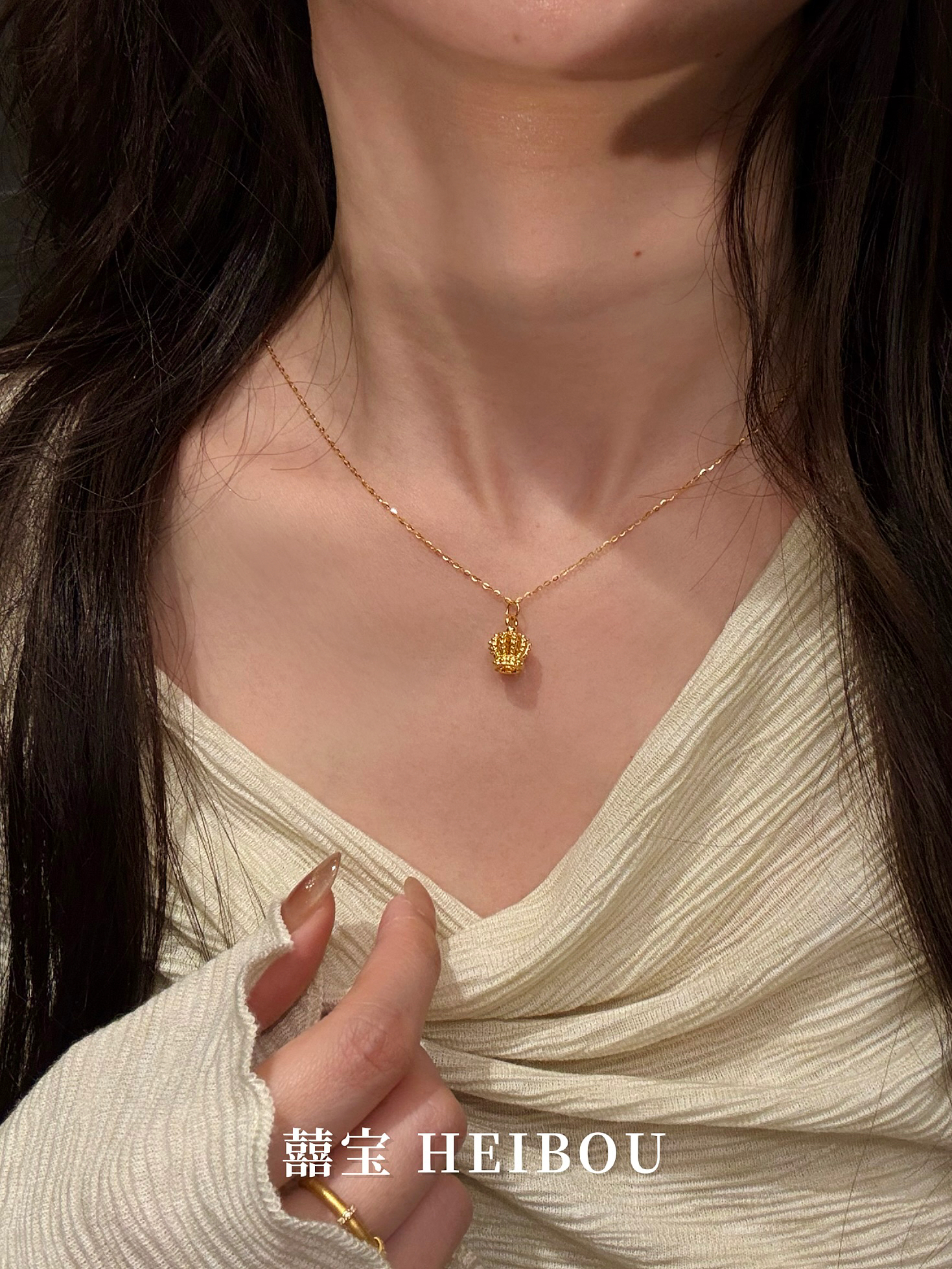 【无氢款】花苞皇冠-吊坠