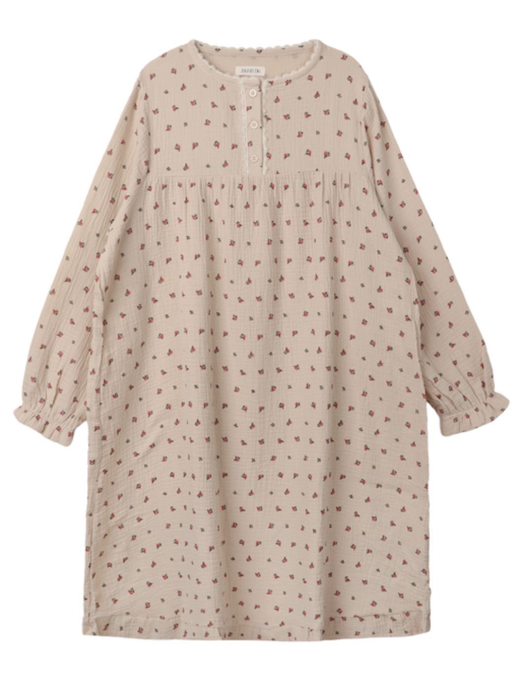 JUUNEEDU玫瑰蕾絲睡衣套裝🌹