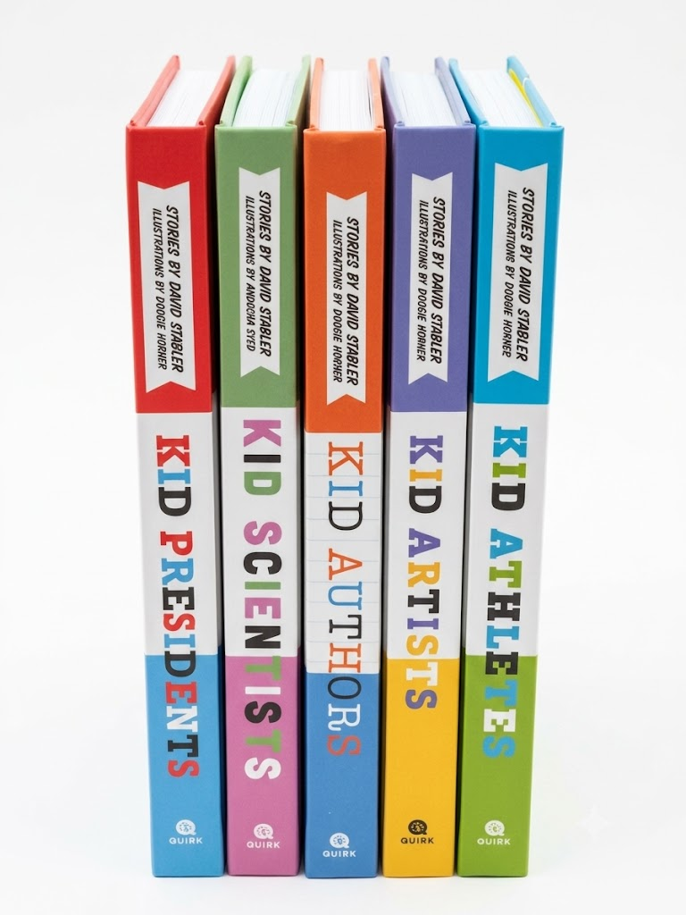 True Tales of Childhood  5 books 名人成長傳記  精裝5本  B387