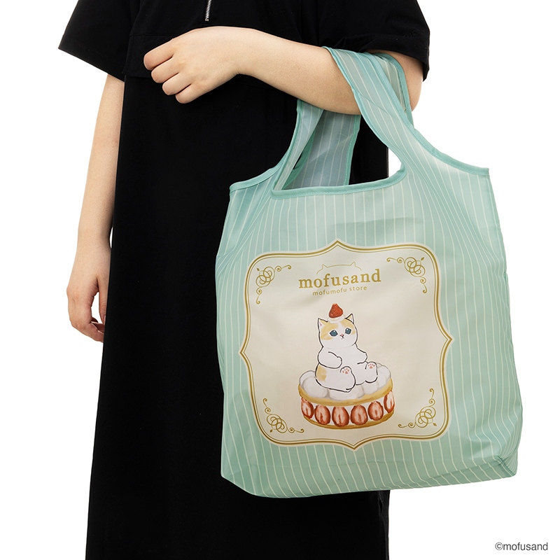 🌸 【預訂】mofusand 12/6新品-折疊環保袋(隨機)<7款>
