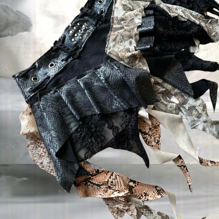 Steampunk Handmade Skirt