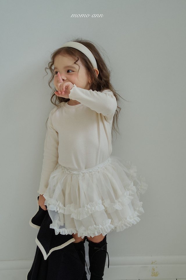 Momoann | Creamy Skirt