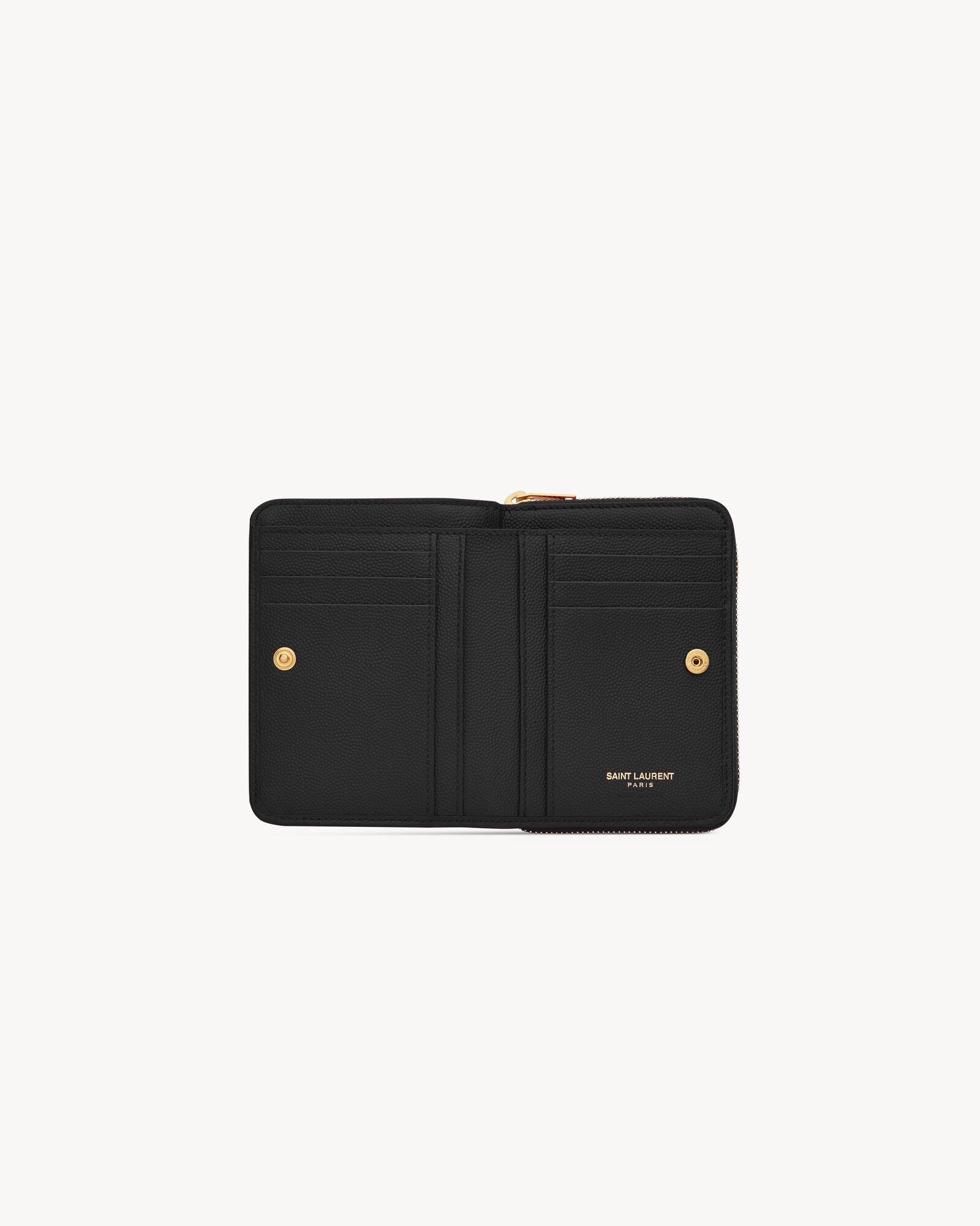 精選貨品優惠🩷訂貨🍒 Saint Laurent compact wallet  多卡位 | 紙幣 | 散子