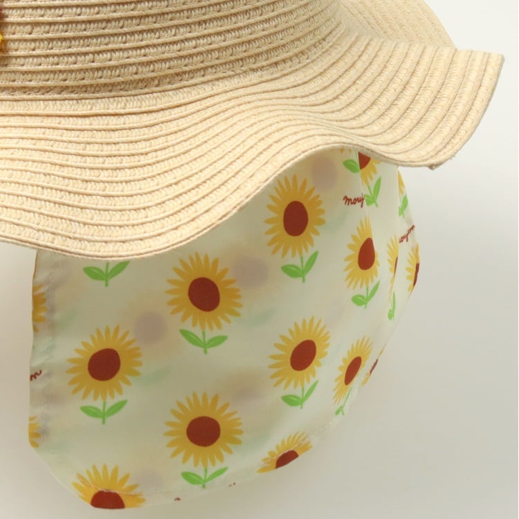 🆕【⭐訂購⭐】🌀 🇯🇵 日本直送 防紫外線 可手洗 可折疊收納 向日葵遮陽帽 🌀 [ELDA-0165][260518]