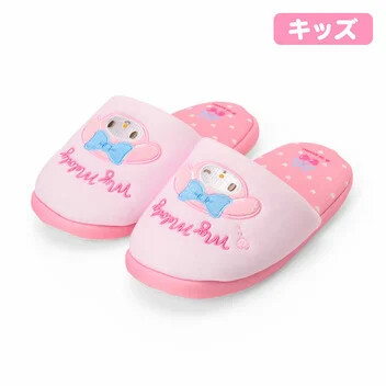 <🌟訂購🌟>Sanrio刺繡圖案兒童家居拖鞋