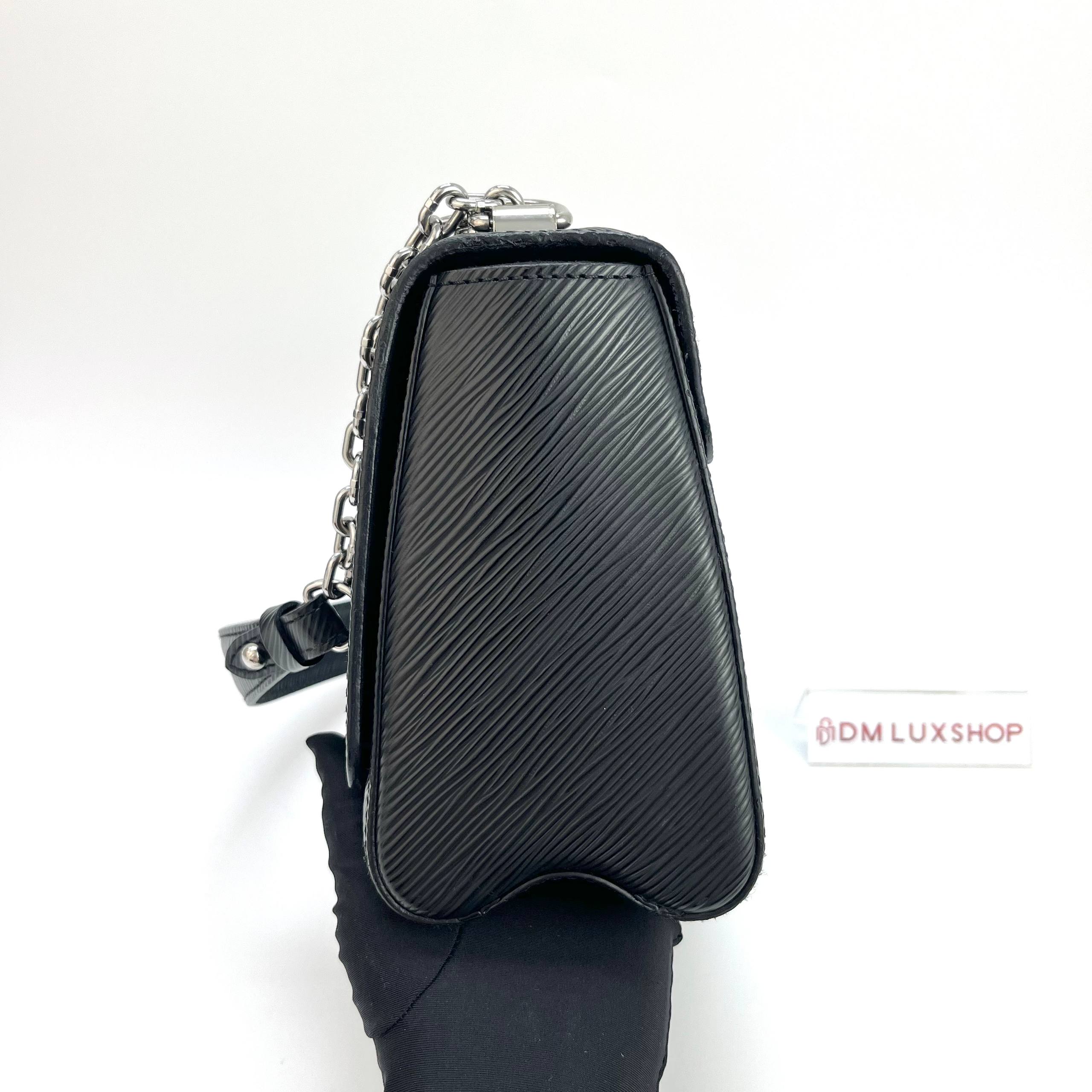 LV Black Epi Twist MM SHW *Missing Mirror*