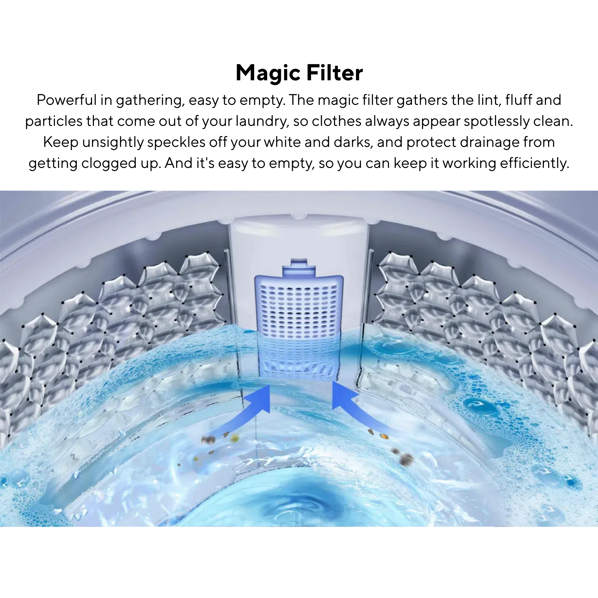 TCL 20kg Direct Drive Top Load Washing Machine (TWA200-P31DG)