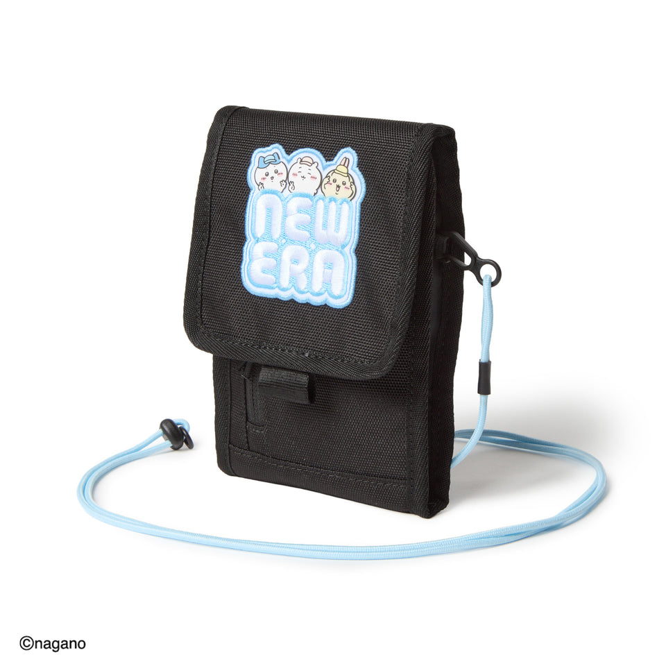 New Era Square Neck Pouch 0.3L Chiikawa / Chiikawa, Hachiware, Usagi, Black