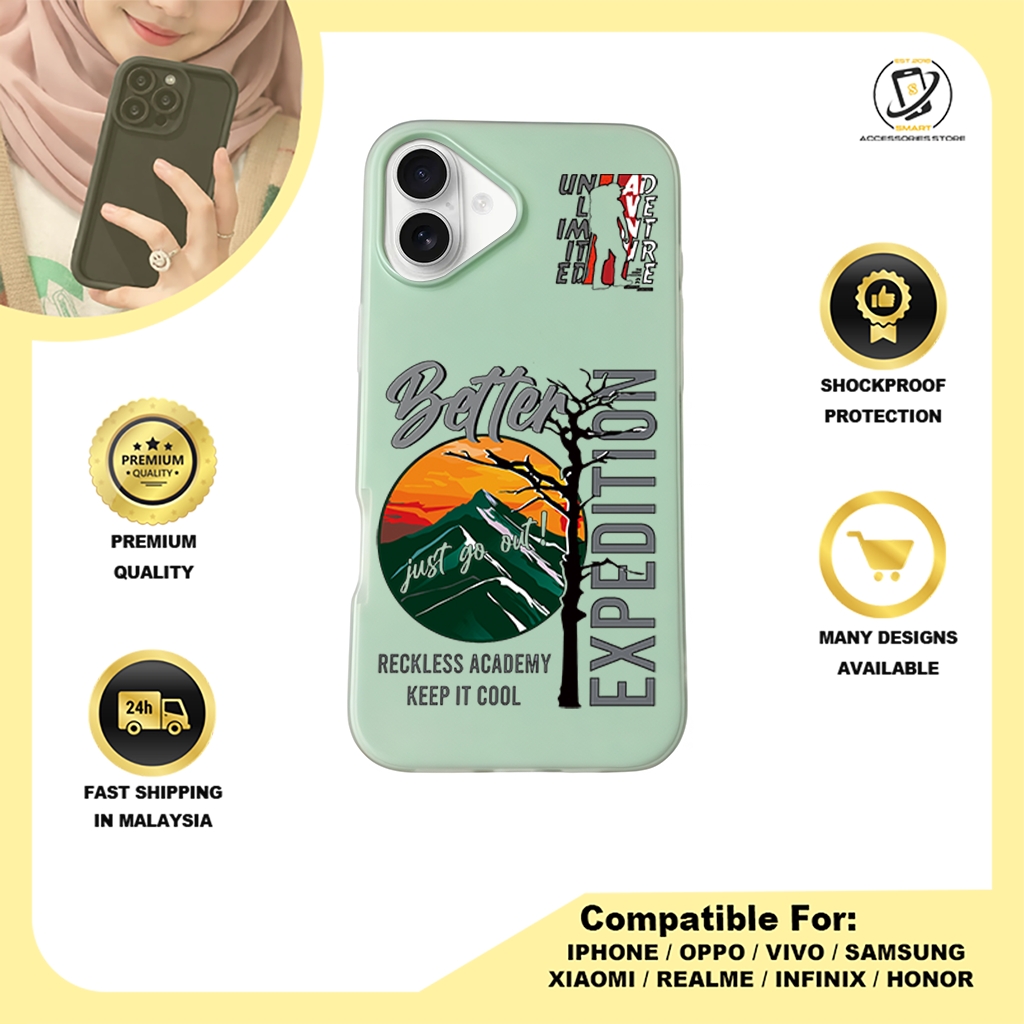 JELLY CASE PHONE FOR IPHONE - DESIGN TRAVEL B