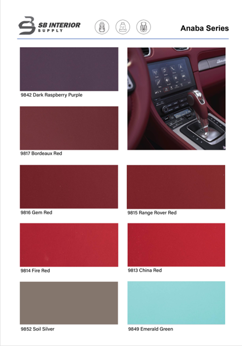 HIACE SEAT I DASHBOARD I DOOR TRIM WRAP NAPPA LEATHER