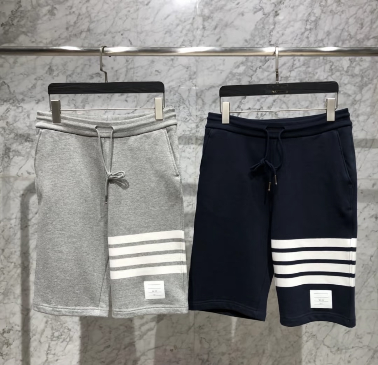 Thom Browne loopback 4-bar sweat-shorts