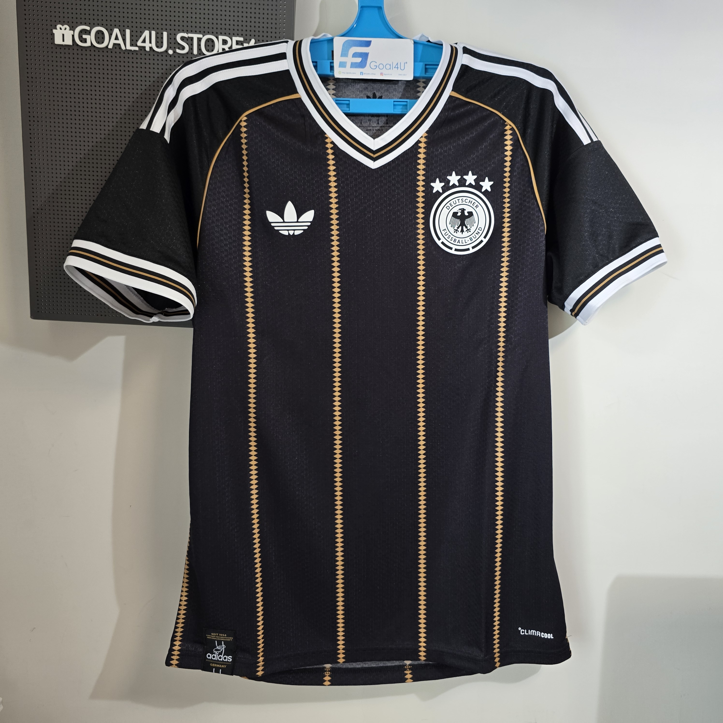 #部分碼現貨 黑金告別！⚫🟥🟨 Adidas Germany 德國 2026 三客球迷版球衣 (可加印球員印字及臂章) KS5261