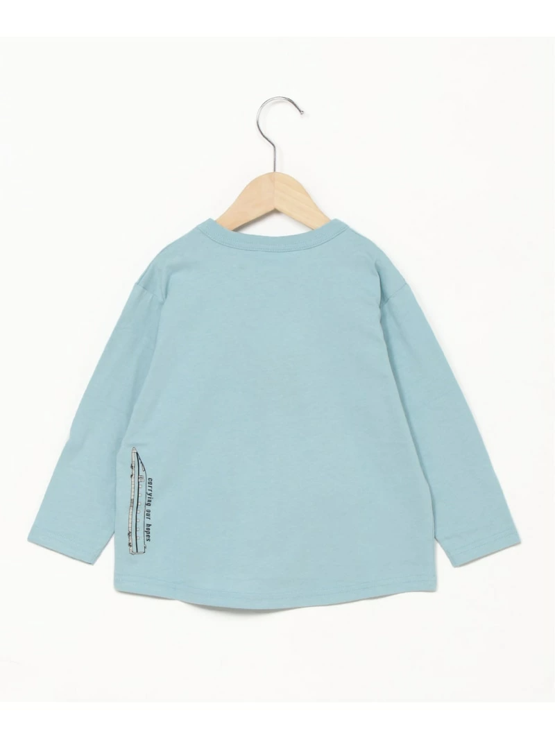 🆕【⭐訂購⭐】 🇯🇵日本直送 🌀#新幹線🚄刺繡 前後印花 長袖T恤［2款選］🌀 [ELAA-0232][260131]